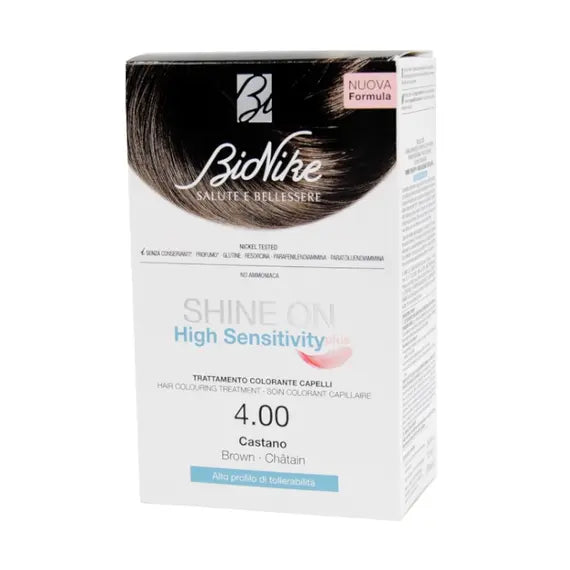 Bionike Shine On High Sensitivity Plus Trattamento Colorante Capelli 4.00 Castano | Acquista Online su Farmaclick