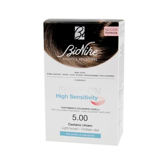 Bionike Shine On High Sensitivity Plus Trattamento Colorante Capelli 5.00 Castano Chiaro | Acquista Online su Farmaclick