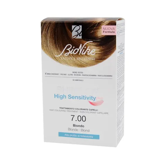 Bionike Shine On High Sensitivity Plus Trattamento Colorante Capelli 7.00 Biondo | Acquista Online su Farmaclick