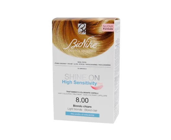 Bionike Shine On High Sensitivity Plus Trattamento Colorante Capelli 8.00 Biondo Chiaro