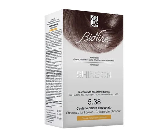 Bionike Shine On Tintura Per Capelli 5.38 Castano Chiaro Cioccolato