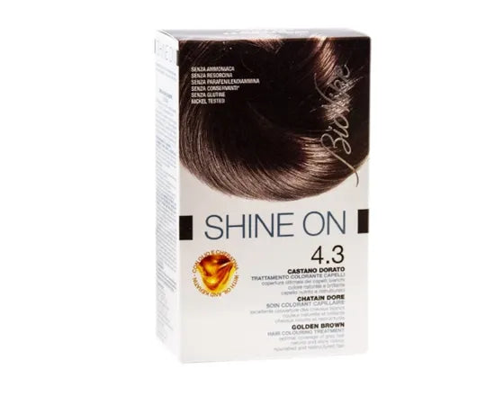 Bionike Shine On Tintura Per Capelli Colore 4.3 Castano Dorato