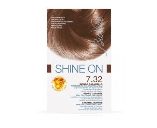 Bionike Shine On Tintura Per Capelli Colore 7.32 Biondo Caramello
