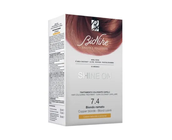 Bionike Shine On Tinture Per Capelli Colore 7.4 Biondo Ramato