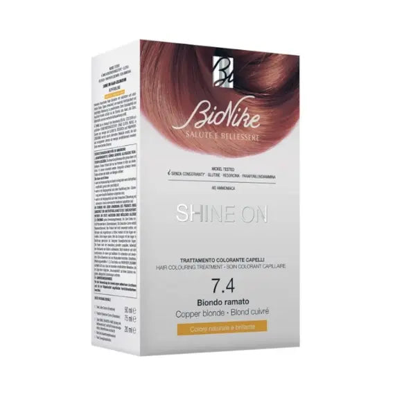 Bionike Shine On Tinture per Capelli Colore 7.4 Biondo Ramato | Acquista Online su Farmaclick
