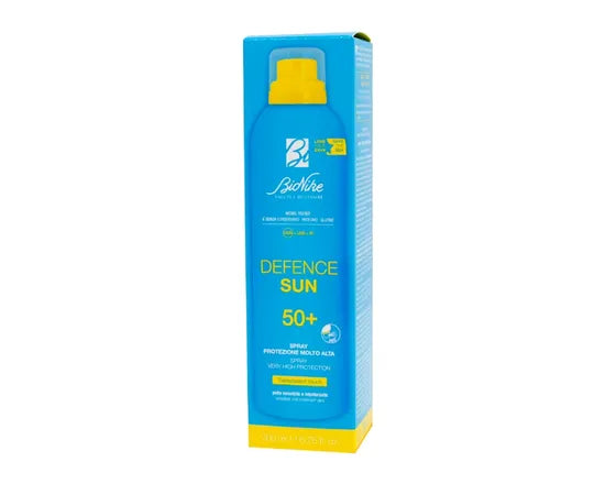 Bionike Defence Sun 50+ Sonnenschutzspray Sehr Hoher Schutz Transparente Textur 200 ml