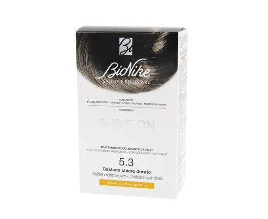 Bionike Shine On Coloration Haare 5.3 Hellbraun Gold