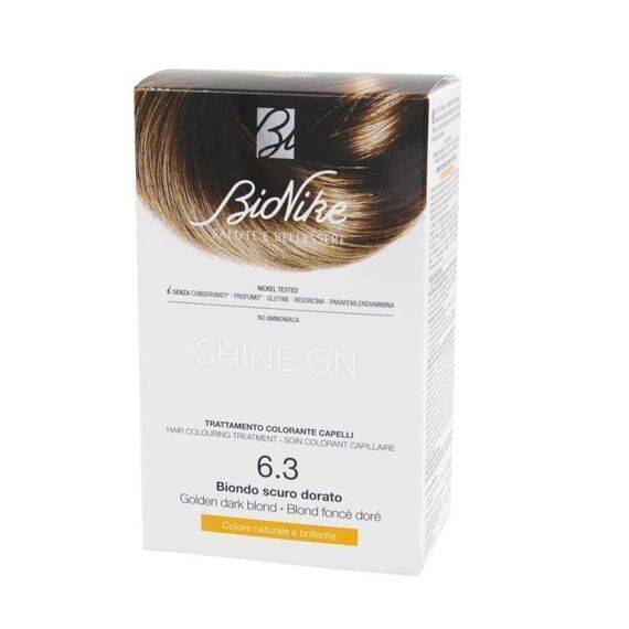 Bionike Shine On Trattamento Colorante Capelli 6.3 Biondo Scuro Dorato | Acquista Online su Farmaclick