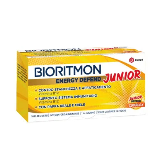 Bioritmon Energy Defend Junior 10 Flaconcini 10 Ml | Acquista Online su Farmaclick