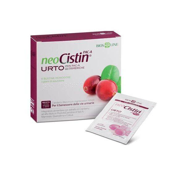 Bios Line Neocistin Pac-a Urto Integratore per il Benessere delle Vie Urinarie 6 Bustine | Acquista Online su Farmaclick