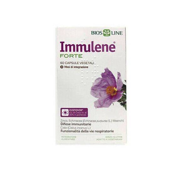 Biosline Immulene Forte Integratore Alimentare per le Difese Immunitarie 60 Capsule | Acquista Online su Farmaclick
