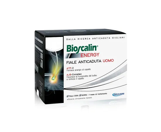 Bioscalin Energy Fiale Anticaduta Capelli Uomo 10 Fiale