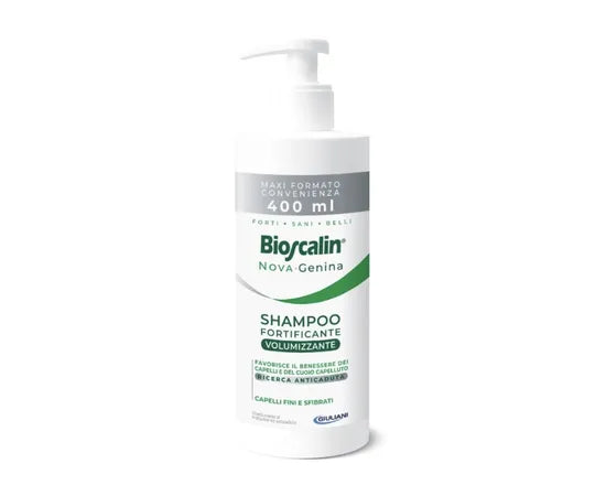 Bioscalin Novagenina Shampoo Fortificante Volumizzante 400 Ml