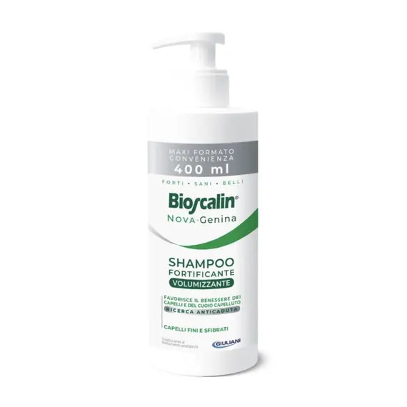 Bioscalin Novagenina Shampoo Fortificante Volumizzante 400 Ml | Acquista Online su Farmaclick
