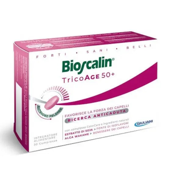 Bioscalin Tricoage 50+ Prezzo Speciale Integratore Alimentare per Capelli 30 Compresse | Acquista Online su Farmaclick