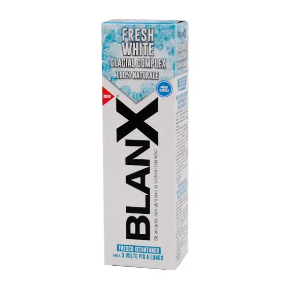Blanx Dentifricio Sbiancante Fresh White Glacial Complex Tubo da 75 Ml | Acquista Online su Farmaclick
