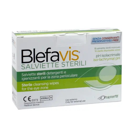 Blefavis Salviette Sterili Detergenti per la Zona Perioculare 18 Pz | Acquista Online su Farmaclick