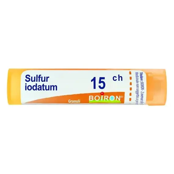 Boiron Sulfur Iodatum 15 Ch 80 Granuli 4 Grammi | Acquista Online su Farmaclick