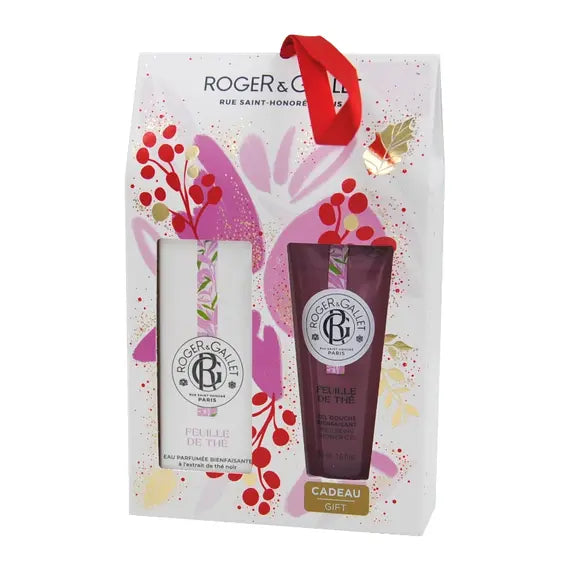 Roger & Gallet Cofanetto Natale Feuille De The Acqua Profumata 30 Ml + Doccia Gel 50 Ml | Acquista Online su Farmaclick