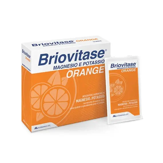Briovitase Magnesio e Potassio Orange Integratore Alimentare 30 Bustine | Acquista Online su Farmaclick