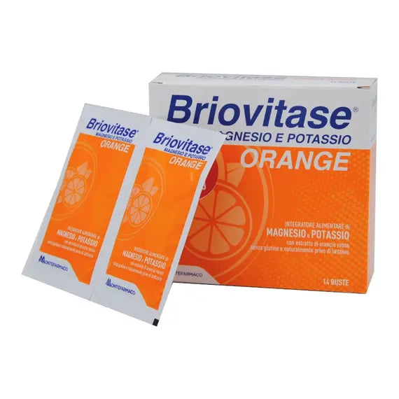 Briovitase Magnesio e Potassio Orange Integratore Alimentare 14 Bustine | Acquista Online su Farmaclick