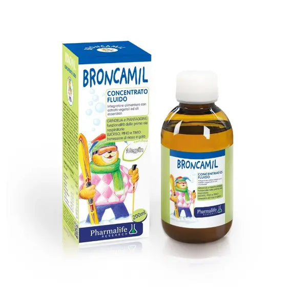 Broncamil Concentrato Fluido Integratore per il Benessere della Gola dei Bambini 200 Ml | Acquista Online su Farmaclick