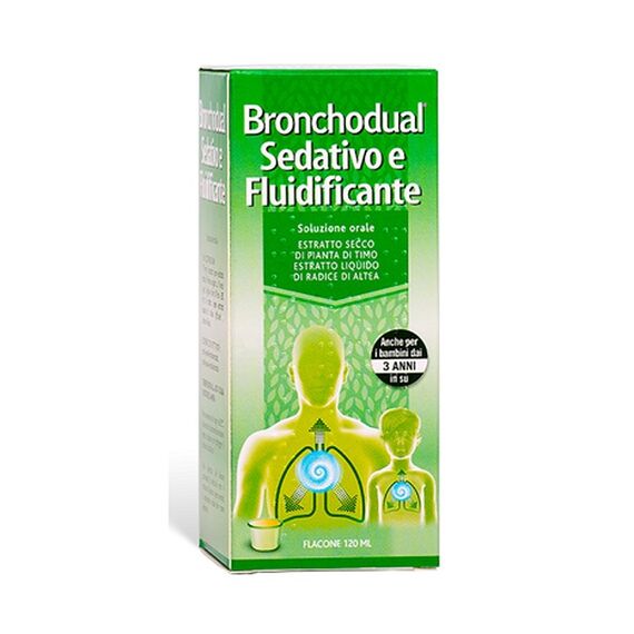 Bronchodual Sedativo e Fluidificante Sciroppo Tosse Secca e Grassa 120 Ml | Acquista Online su Farmaclick