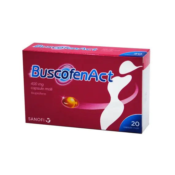 Buscofen Act 20 Capsule Molli 400 Mg | Acquista Online su Farmaclick