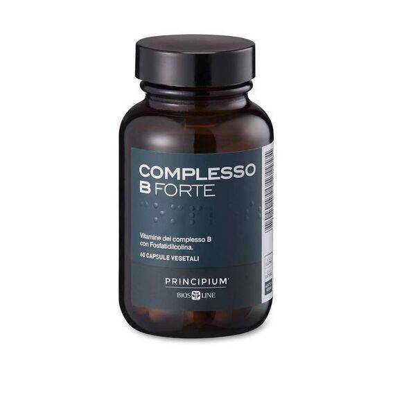 Biosline Principium Complesso B Forte Integratore per il Benessere Generale Dell'organismo 60 Capsule Vegetali | Acquista Online su Farmaclick