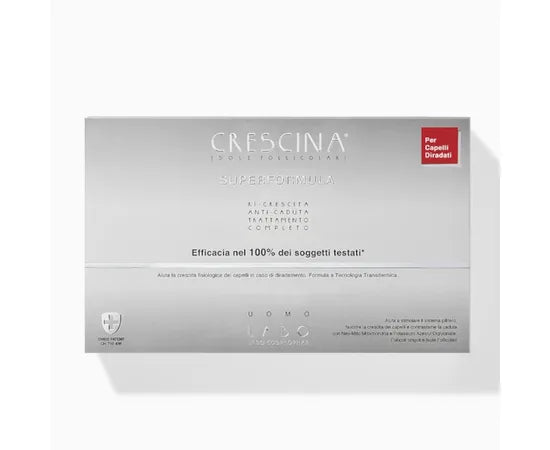 Crescina Isole Follicolari e Anti-Caduta Superformula 2100 Uomo 20+20 Fiale