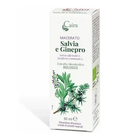Caira Salvia e Ginepro Macerato Idroalcolico Bio Gocce 50 Ml | Acquista Online su Farmaclick