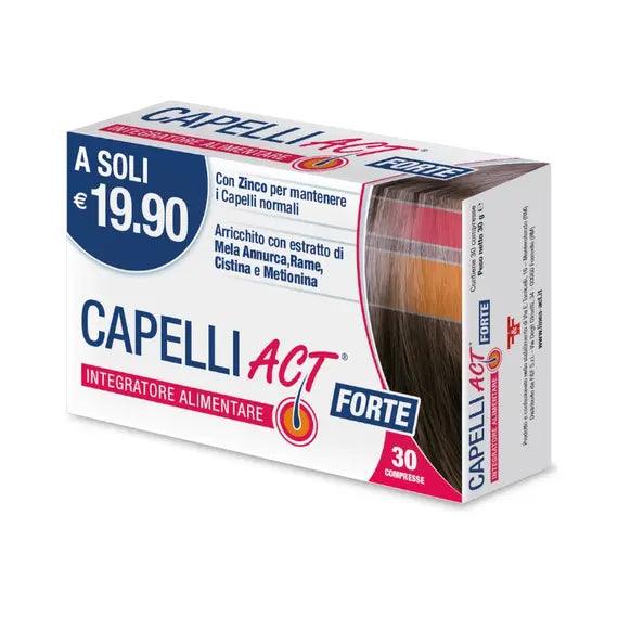 Capelli Act Forte 30 Compresse | Acquista Online su Farmaclick