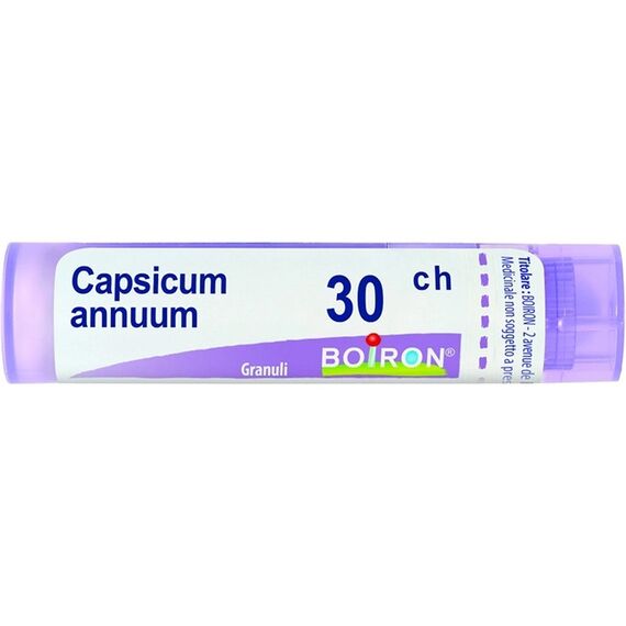 Boiron Capsicum Annum 80 Granuli 30 Ch Contenitore Multidose | Acquista Online su Farmaclick