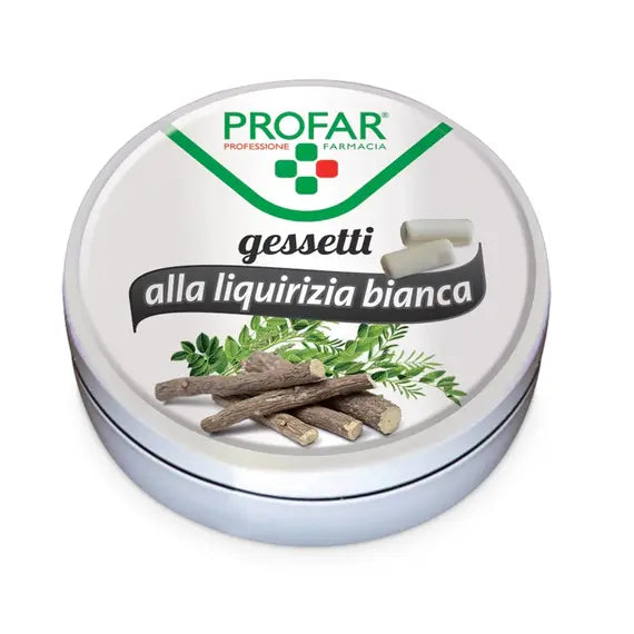 Profar Gessetti Alla Liquirizia Bianca 40 G | Acquista Online su Farmaclick