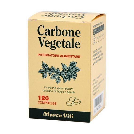 Carbone Vegetale Marco Viti 120 Compresse | Acquista Online su Farmaclick