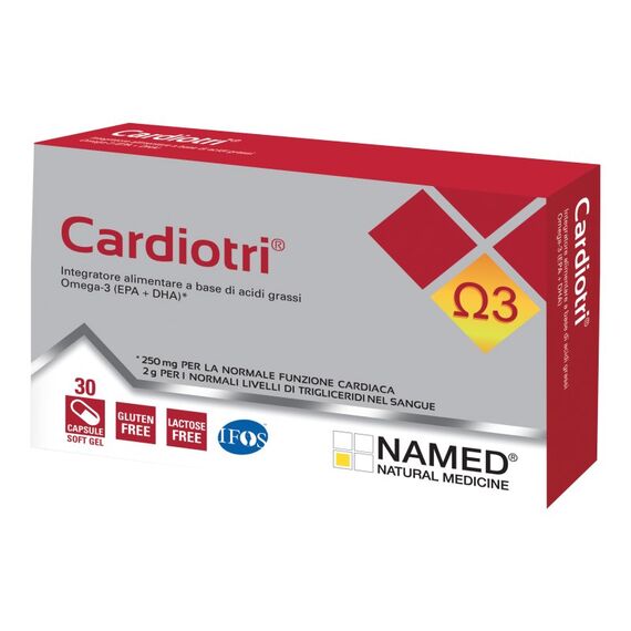 Cardiotri Omega 3 Integratore Alimentare 30 Capsule Soft Gel | Acquista Online su Farmaclick