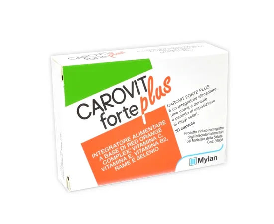 Carovit Forte Plus Integratore Per L'Abbronzatura 30 Capsule