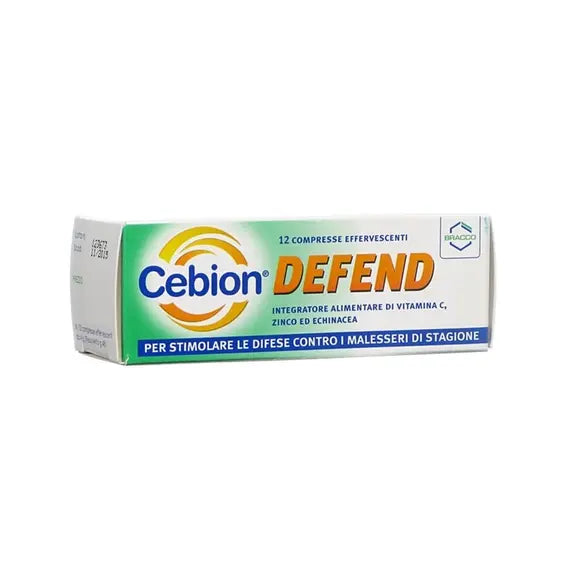 Cebion Defend 12 Compresse Effervescenti Gusto Arancia Rossa | Acquista Online su Farmaclick