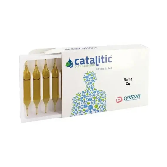 Catalitic Oligoelementi Rame Cu 20 Ampolle | Acquista Online su Farmaclick