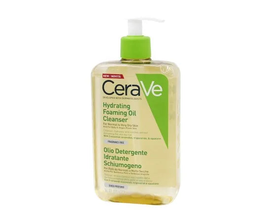 CeraVe Hydrierendes Schäumendes Reinigungsöl Für Normale Bis Sehr Trockene Haut 473 ml