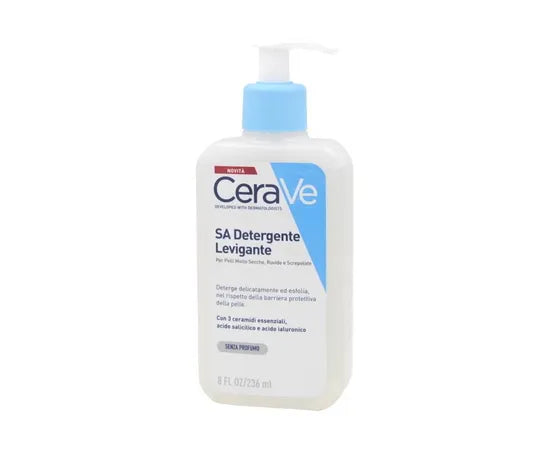 Cerave Sa Detergente Levigante Per Pelli Secche Ruvide E Screpolate 236 Ml