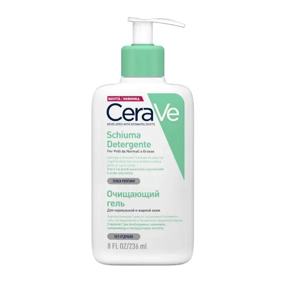 Cerave Schiuma Detergente per Pelli da Normali a Grasse 236ml | Acquista Online su Farmaclick