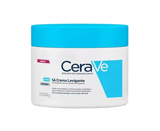 CeraVe SA Glättende Feuchtigkeitscreme für sehr trockene, raue und unebene Haut 340 g