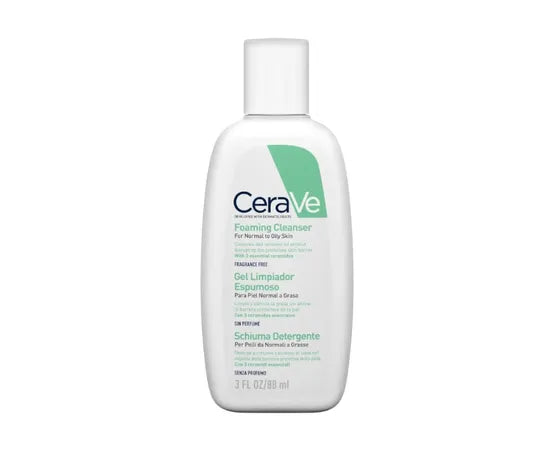 Cerave Schiuma Detergente Per Pelli Da Normali A Grasse 88Ml Travel Size
