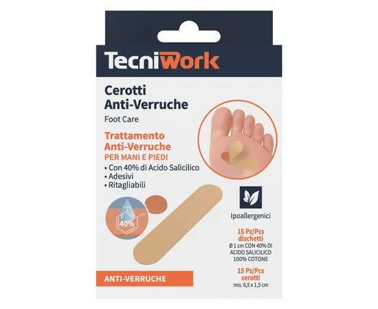 Cerotti Antriverruche Piedi 15+15