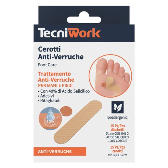 Cerotti Antriverruche Piedi 15+15 | Acquista Online su Farmaclick