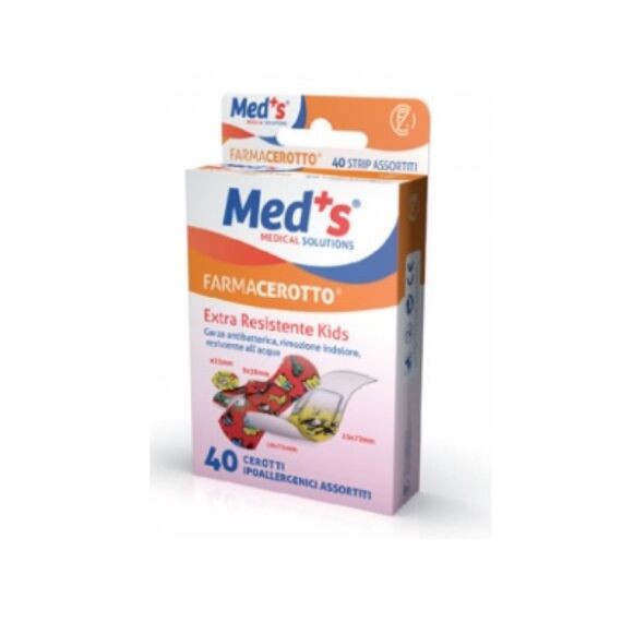Cer Meds Strips Kids Ass 40pz | Acquista Online su Farmaclick