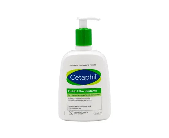 Cetaphil Ultra Feuchtigkeitsspendendes Fluid für trockene und empfindliche Haut 470 ml