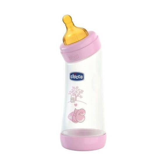 Chicco Biberon Benessere Angolato 0m+ Bimba Flusso Normale Latex 250 Ml | Acquista Online su Farmaclick