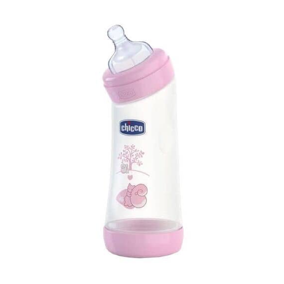 Chicco Biberon Benessere Angolato 0m+ Bimba Flusso Normale Silicone 250 Ml | Acquista Online su Farmaclick